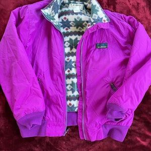 Vintage 90’s L.L. Bean Jacket Small Aztec